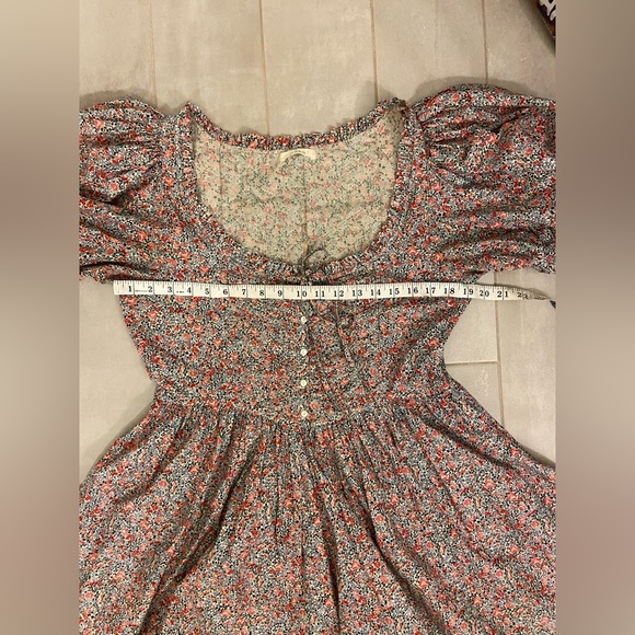 Doen Trail Mini Dress Petit Jardin Floral Size Large - Picture 12 of 12